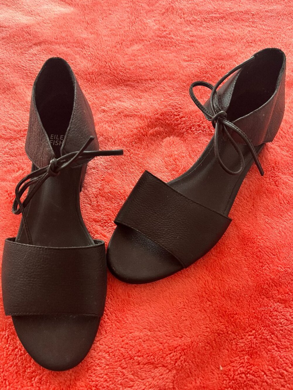 Eileen Fisher Black Sandals
